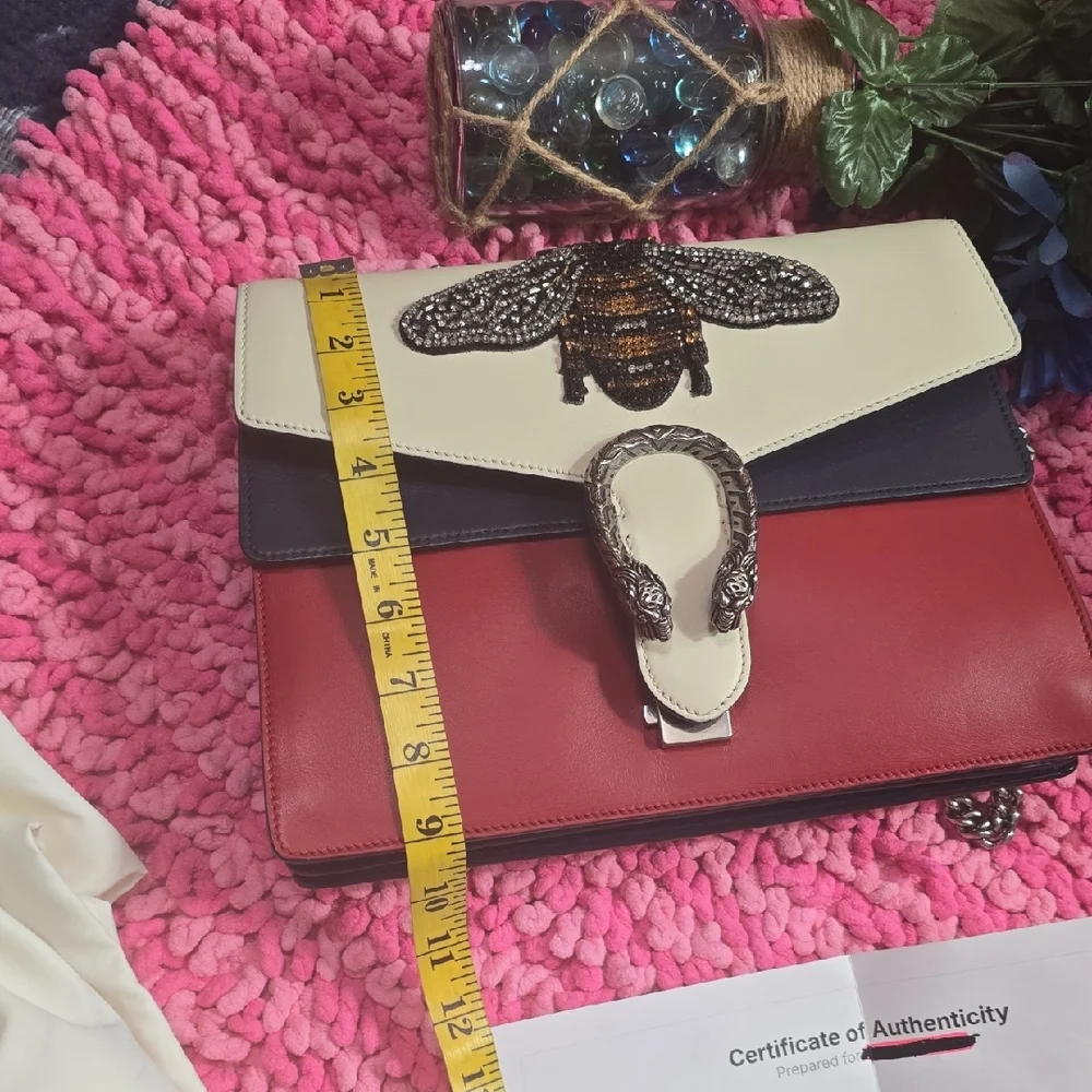 Gucci Red and Cream Shoulder‎ Bag - Picture 15 of 17